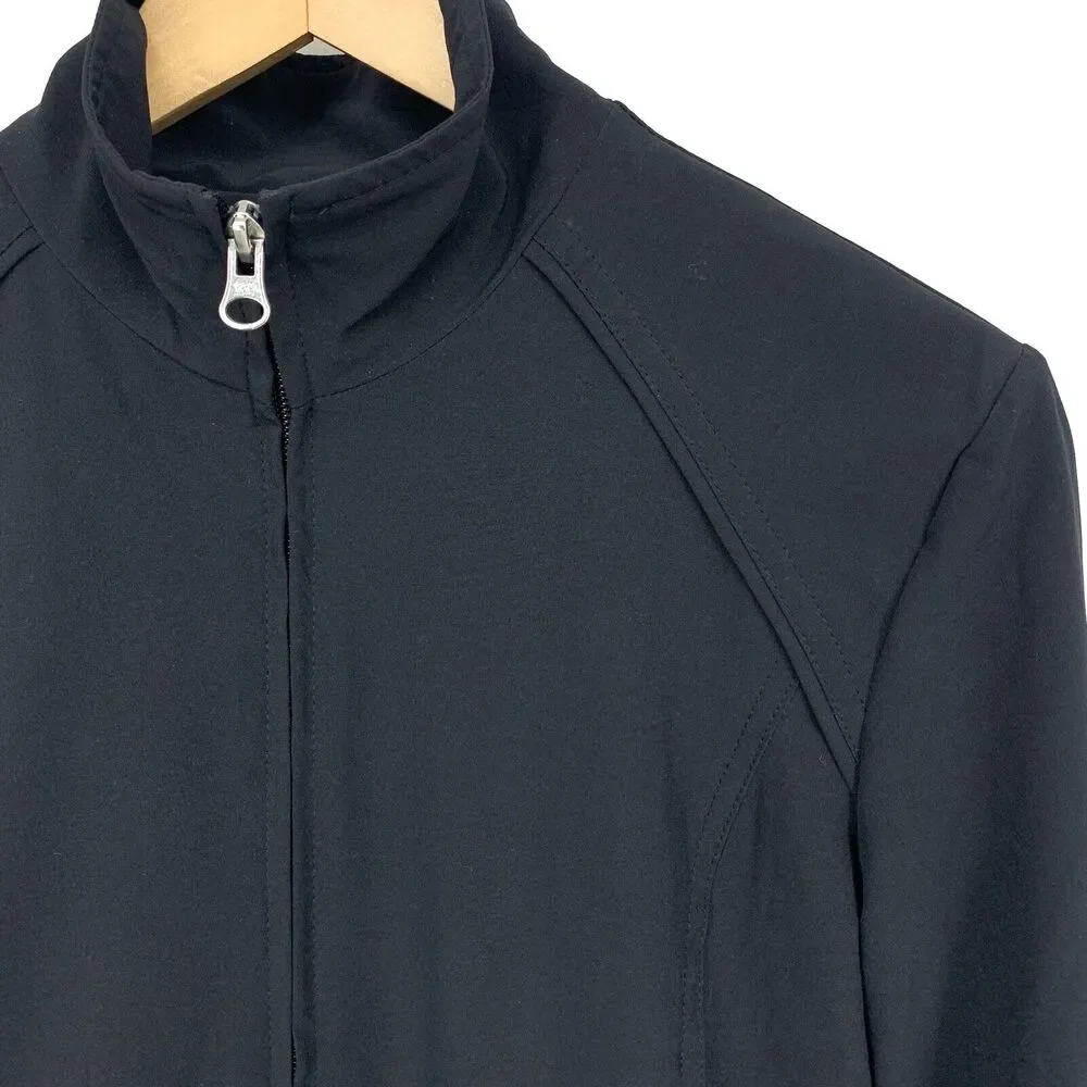 Lucy Tech Active Jacket Black Windbreaker Size S